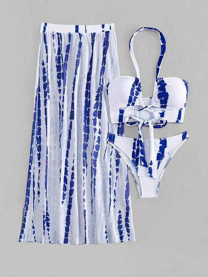 Damen Bikini und Rock Set Drune