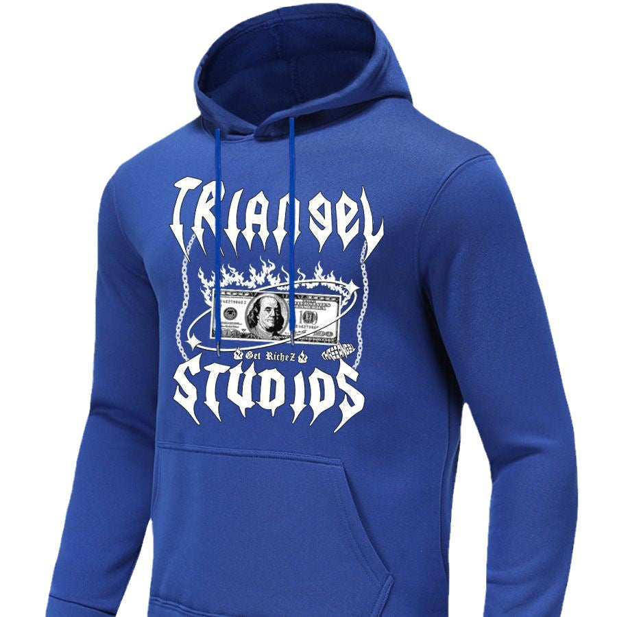 Herren Kapuzenpullover mit kreativem Grafikdruck Drune