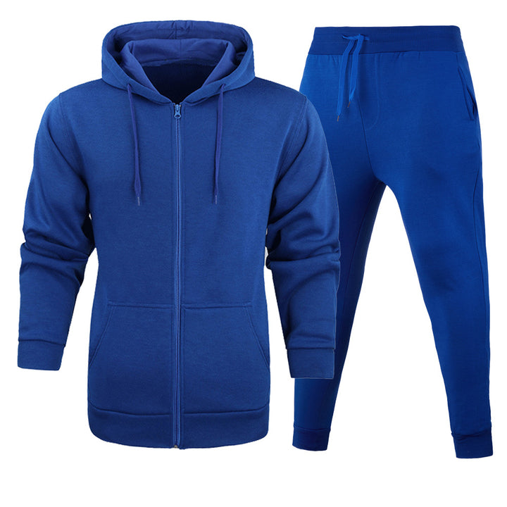 Damen Sportliches Kapuzenjacken- und Jogginghosen-Set mit funktionalen Taschen Drune