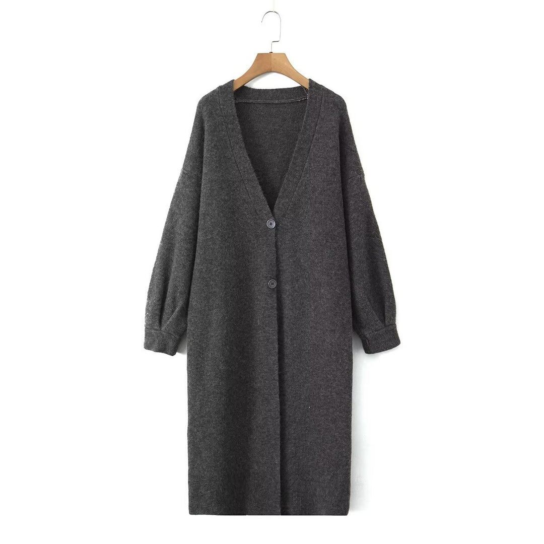 Damen Oversized Strickmantel Drune