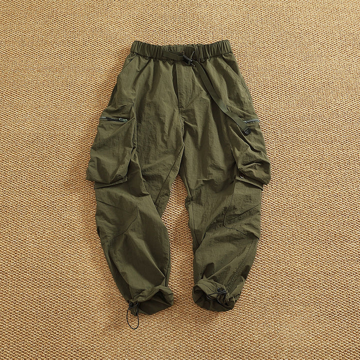 Herren Cargo-Hose mit praktischen Taschen und elastischem Bund Drune