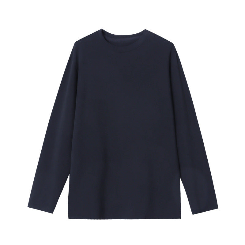 Damen lässiges langärmeliges T-Shirt mit modischem Schnitt und weichem Material Drune