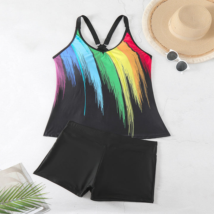 Damen Sportliches Tankini-Set Drune