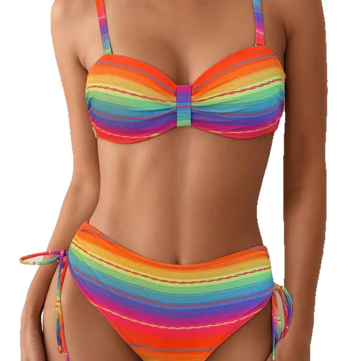 Damen Bikini-Set mit komfortablem Bügel und einstellbaren Trägern Drune
