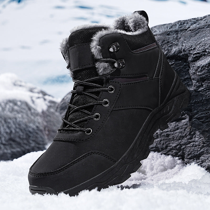 Damen Hochwertige Winterboots mit isolierter Innensohle und rutschfester Sohle Drune