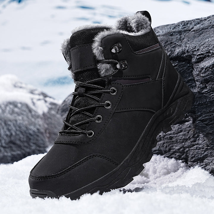 Damen Hochwertige Winterboots mit isolierter Innensohle und rutschfester Sohle Drune