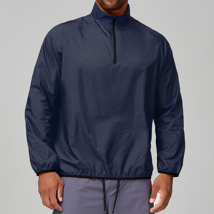 Herren Windbreaker mit steigendem Kragen Drune
