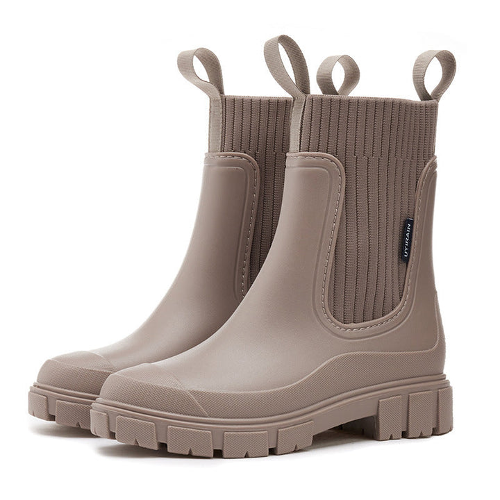 Drune | Wasserdichte Stiefel Mit Dicker Sohle Für Frauen