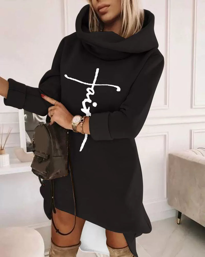 Drune | Kapuzen Sweatshirt Weiches Strick