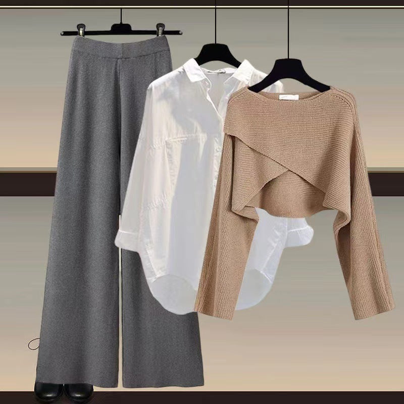 Drune - Bequemes dreiteiliges Langarmset