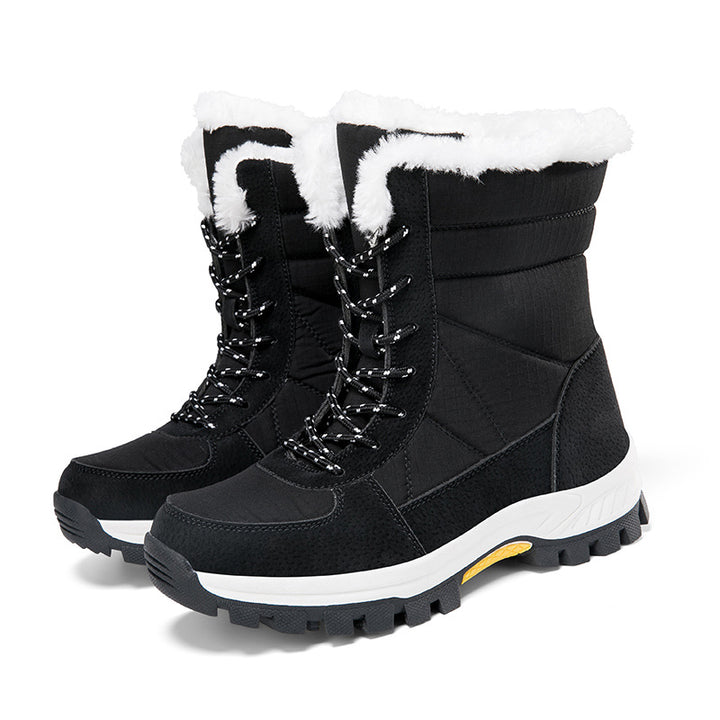 Damen Winter-Stiefel mit isolierendem Futter und rutschfester Sohle Drune