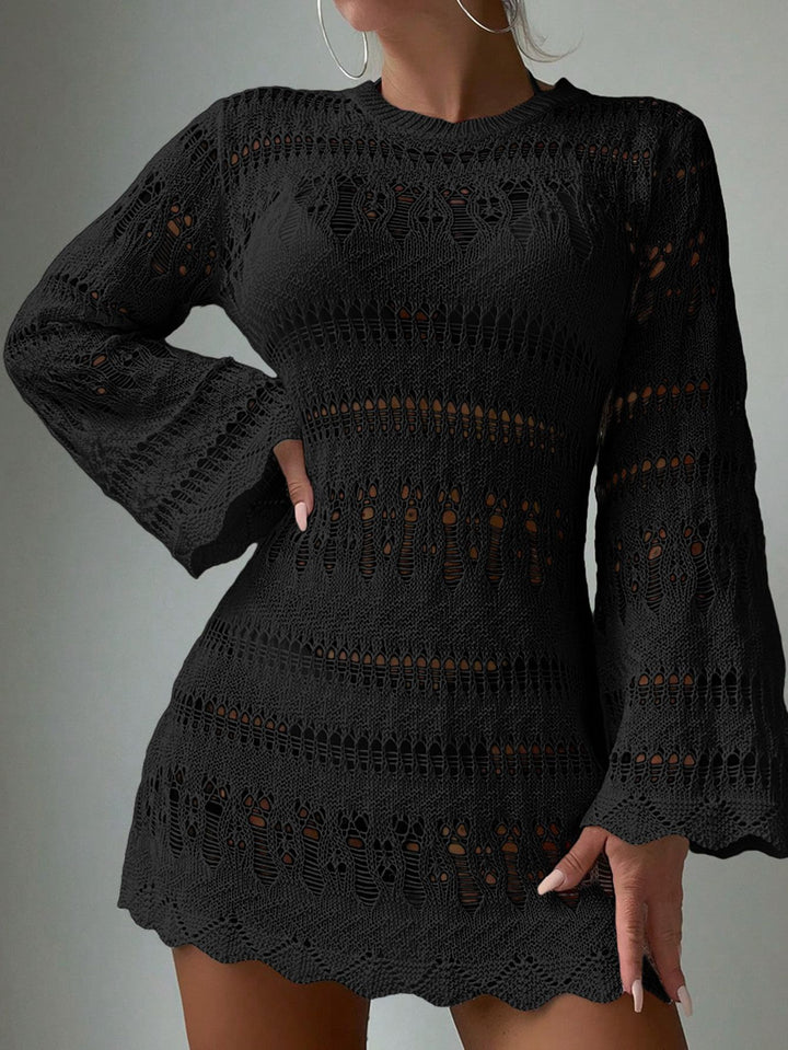 Damen modisches Häkelkleid Drune