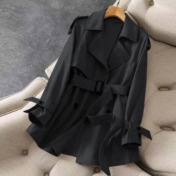 Drune | Trenchcoat Mit Revers Und Gürtel Für Damen