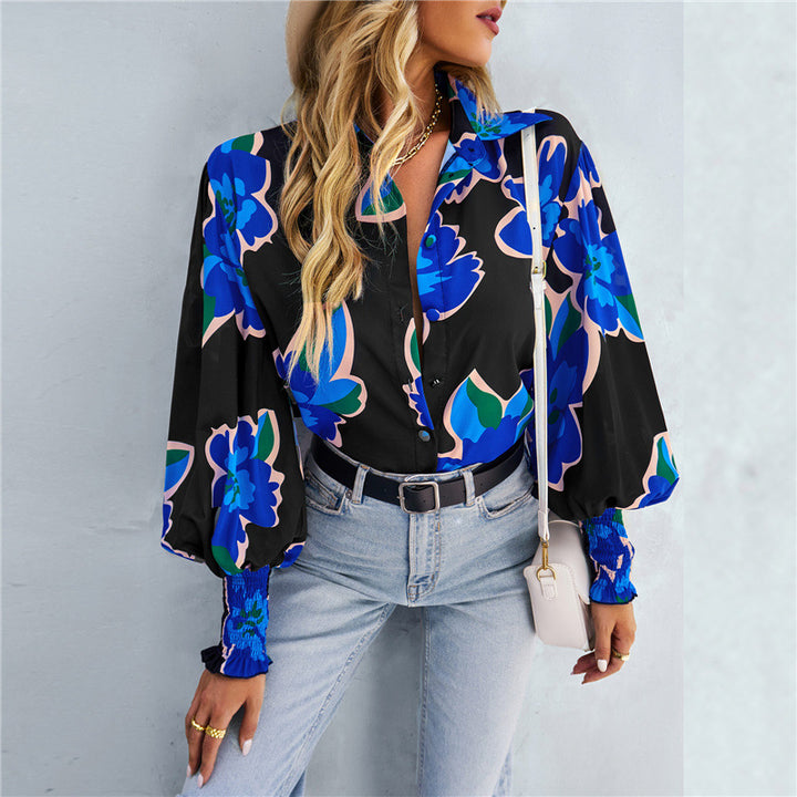 Damen Button-Up Karo Übergröße Hemd Drune