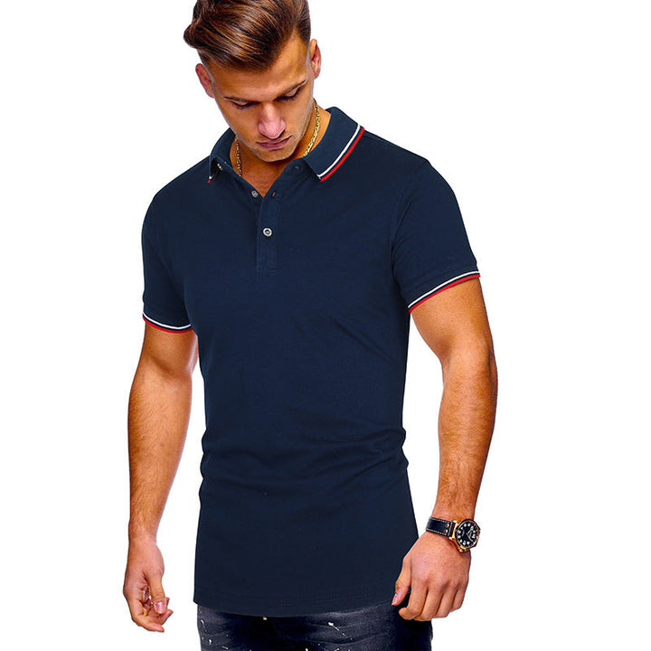 Herren Poloshirt mit modernen Akzenten Drune