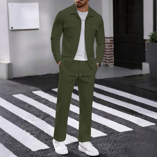 Herren Freizeitjacke und Jogginghose Set Drune