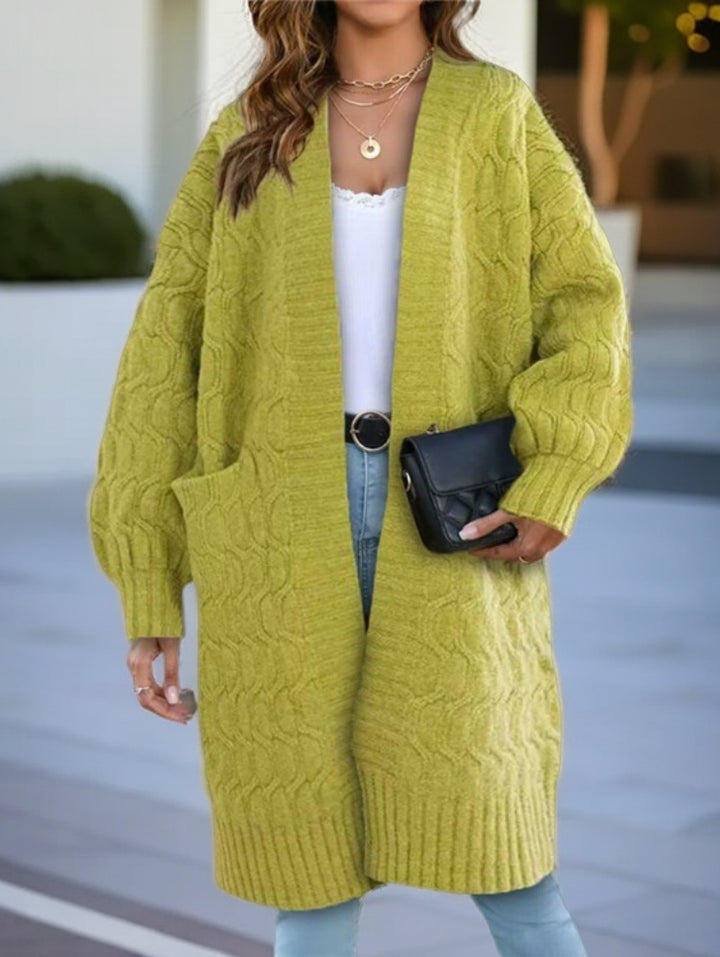 Damen Strickjacke mit Taschen Drune