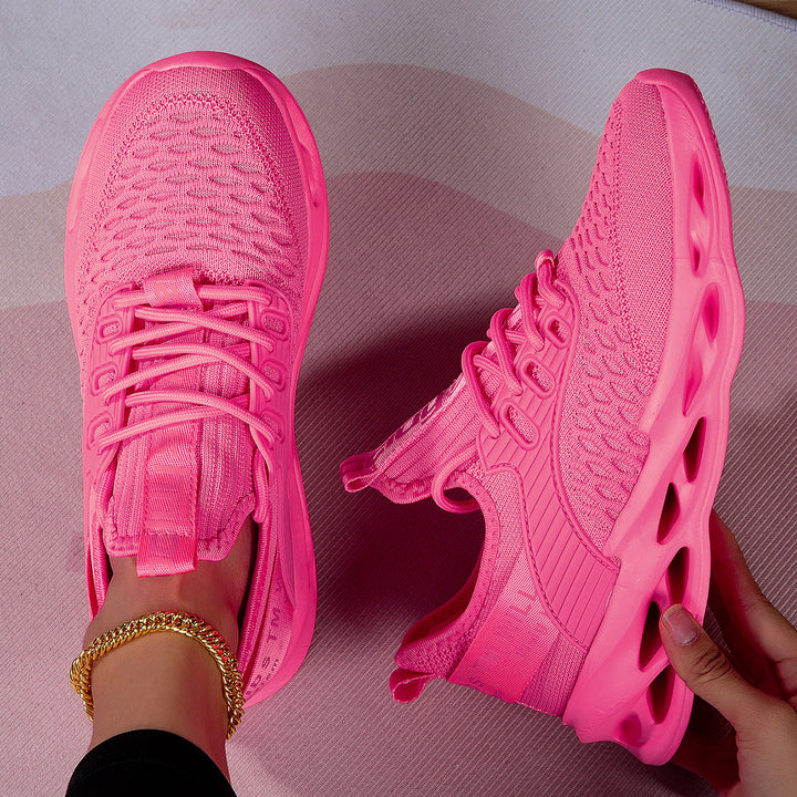 Damen Atmungsaktive Laufschuhe mit elastischem Obermaterial und griffiger Sohle Drune