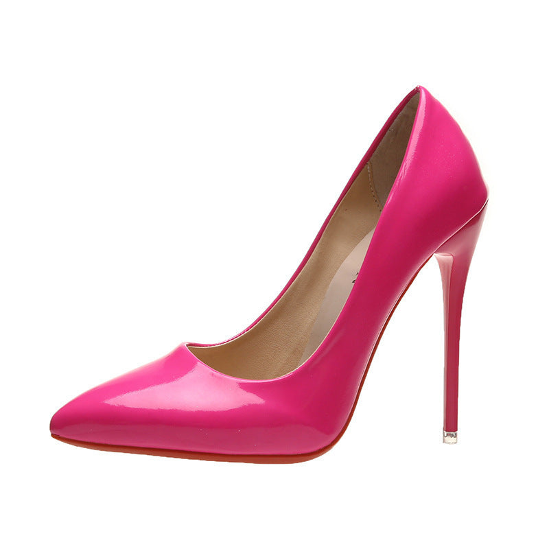 Damen Hochhackige Lackpumps Drune