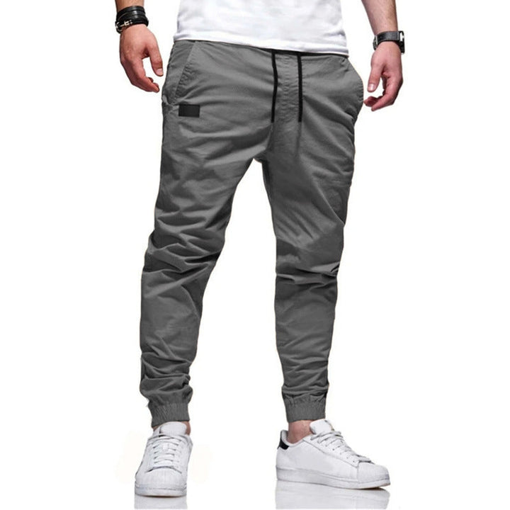 Herren lässige Cargo-Hose mit tapered Schnitt und praktischen Taschen Drune