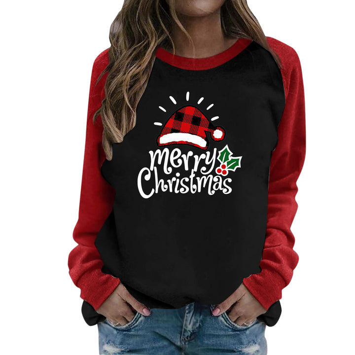 Damen Sweatshirt mit festlichem Weihnachtsmotiven Drune