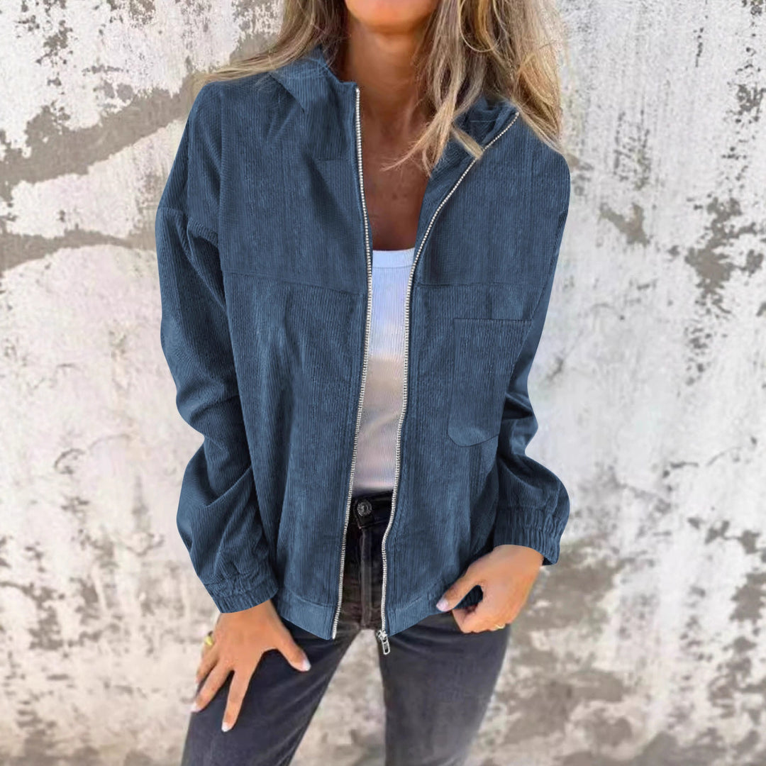 Damen Freizeitschnitt Jacke Drune