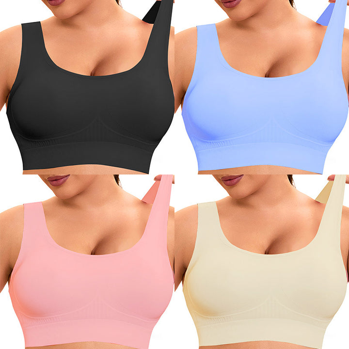 Damen Komfort-BH mit nahtlosem Design und stützendem Unterbrustband Drune
