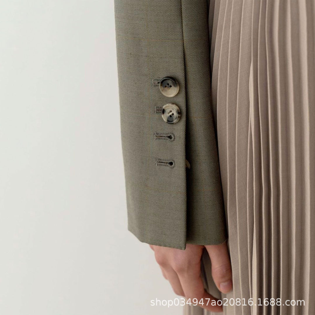 Damen Eleganter und moderner Blazer mit tailliertem Schnitt Drune