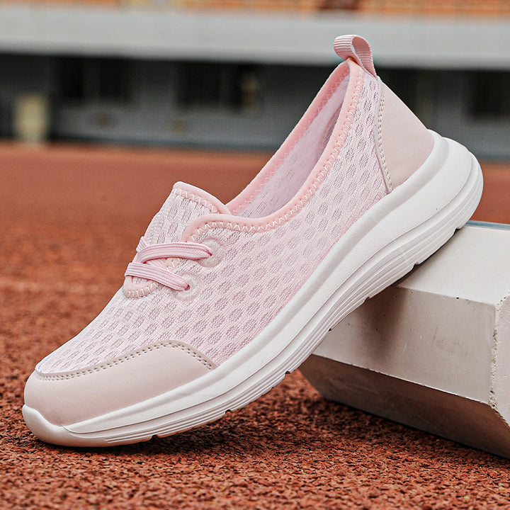 Damen nan atmungsaktiver Schlupfsneaker mit viskoelastischem Fußbett und rutschfester Sohle Drune