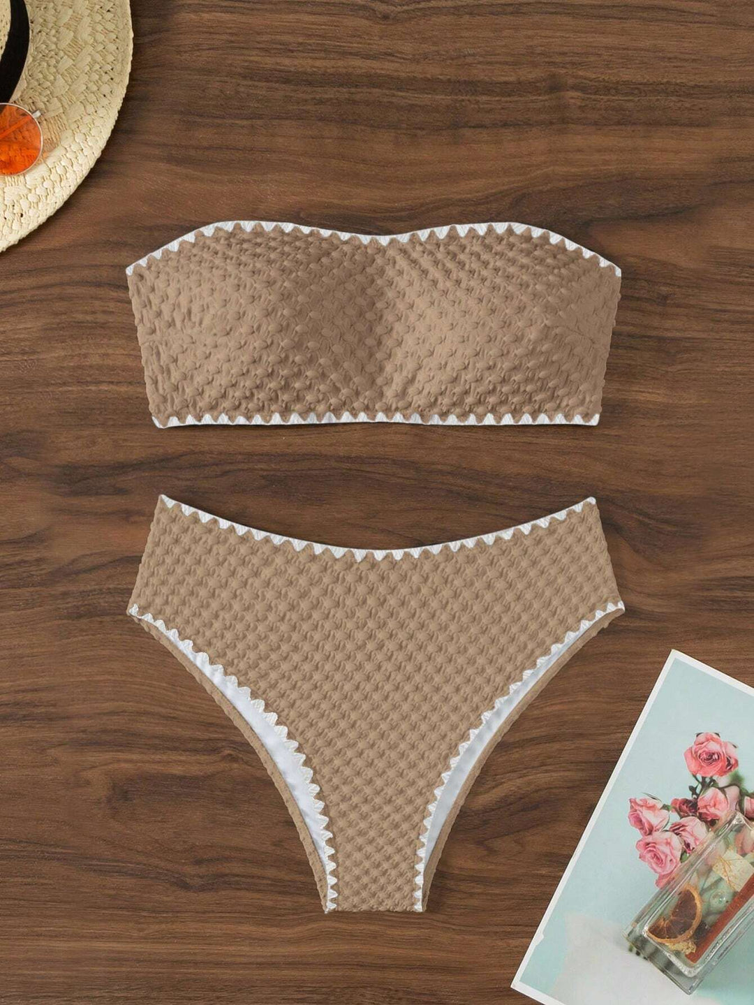 Damen Sport-Bikini mit Reißverschluss Drune