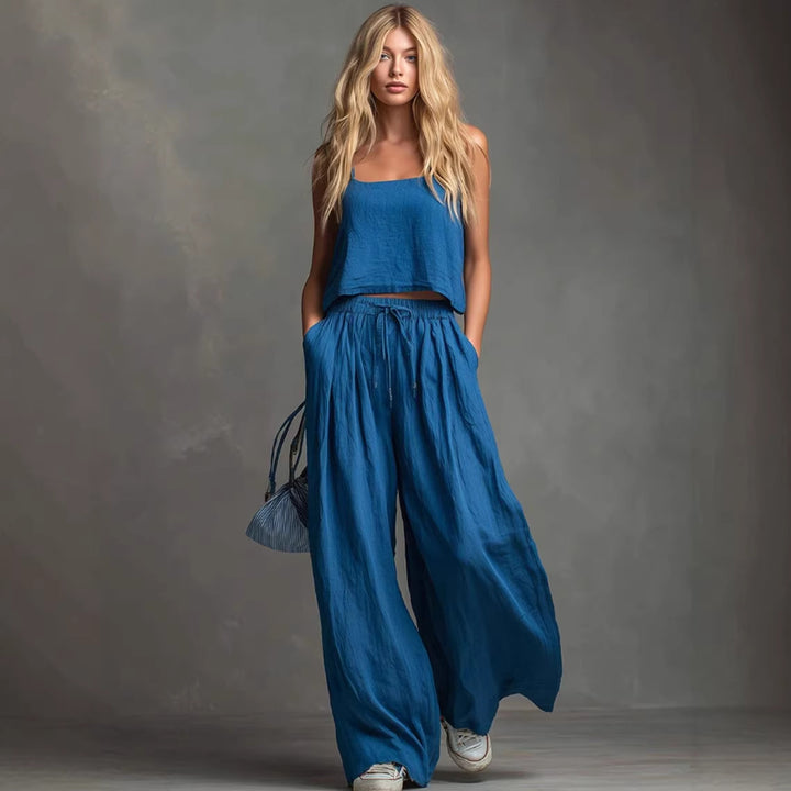 Damen lässiges Zweiteiliges Set Drune