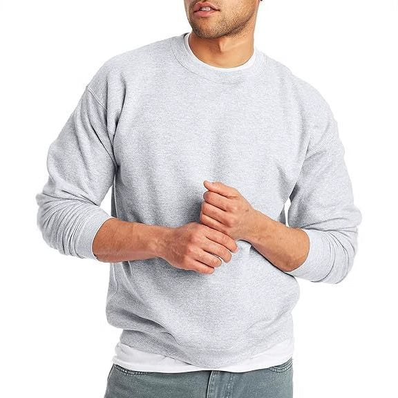 Herren Freizeitpullover mit Rundhalsausschnitt und lockerer Passform Drune