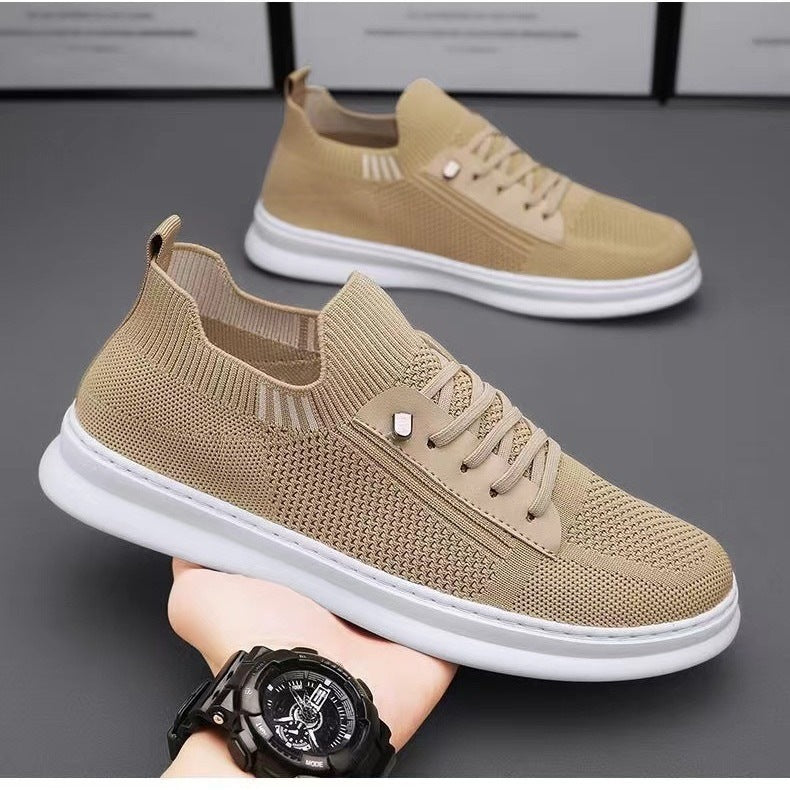 Damen Atmungsaktive Freizeit Sneakers mit elastischen Einsätzen Drune