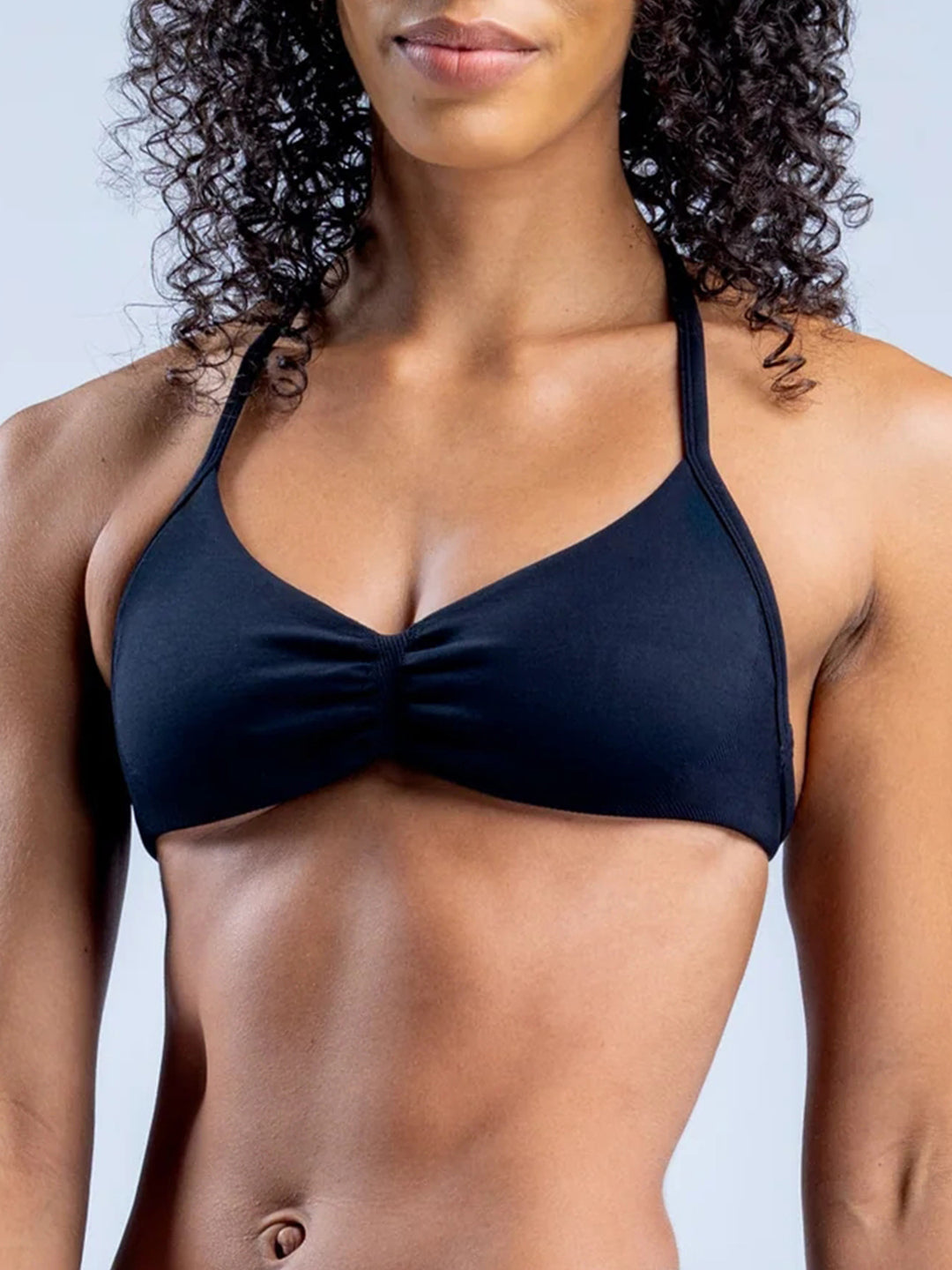 Damen Sport-Bikini-Oberteil mit raffiniertem Rüschen-Design Drune