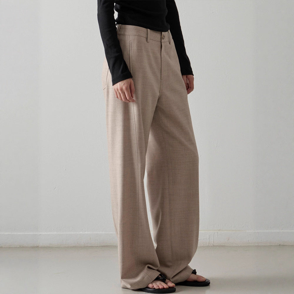 Damen elegante und weite Anzughose Drune