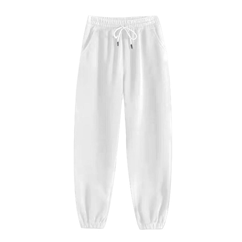 Damen Bequeme Jogginghose mit elastischem Bund Drune
