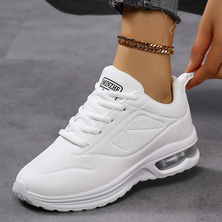 Damen nan leichte Sneaker mit Luftkissen-Zwischensohle und gepolstertem Fersenbereich Drune