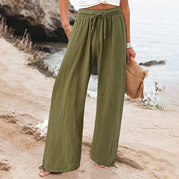 Damenweite und luftig fallende Sommerhose Drune