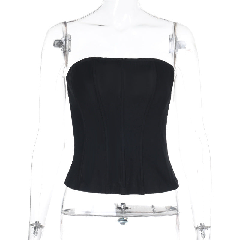 Damen Bustier-Oberteil mit figurformendem Design Drune