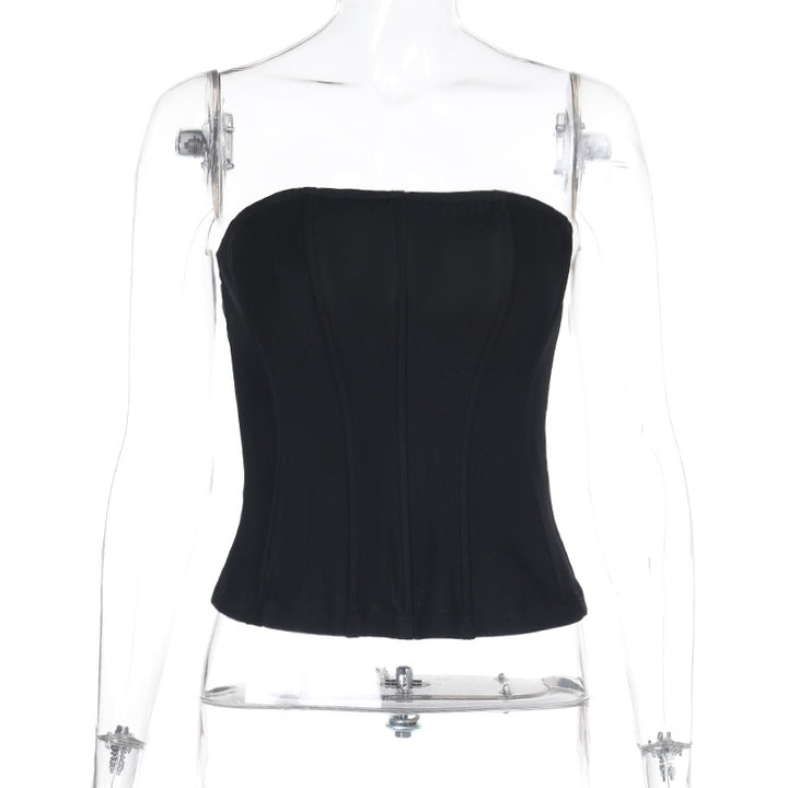 Damen Bustier-Oberteil mit figurformendem Design Drune