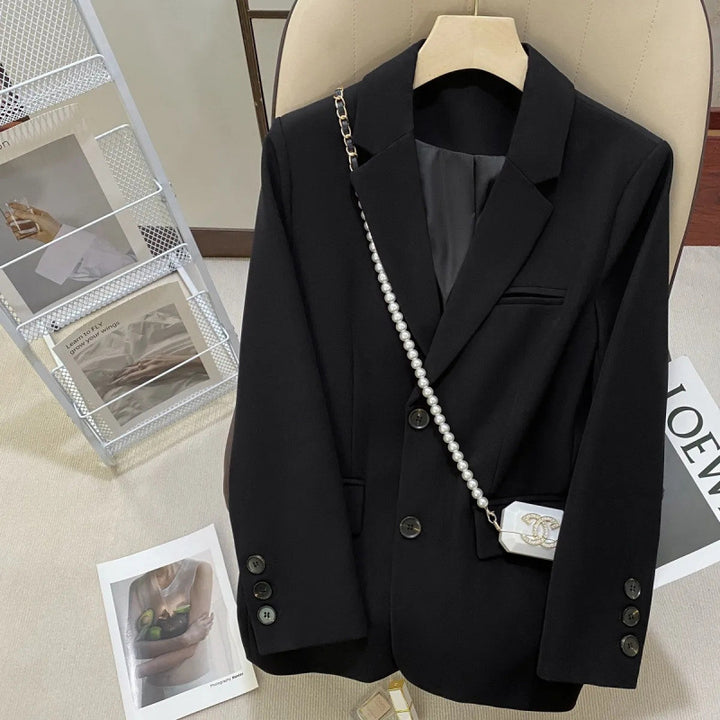 Damen eleganter Blazer in taillierter Schnittform Drune