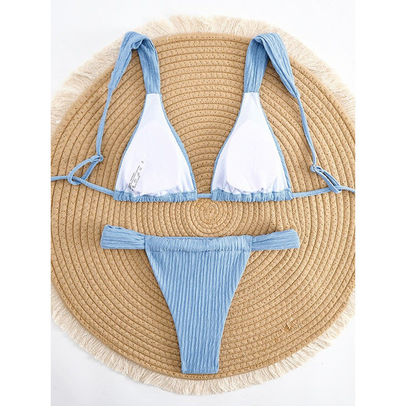 Damen Triangel-Bikini mit verstellbaren Trägern Drune