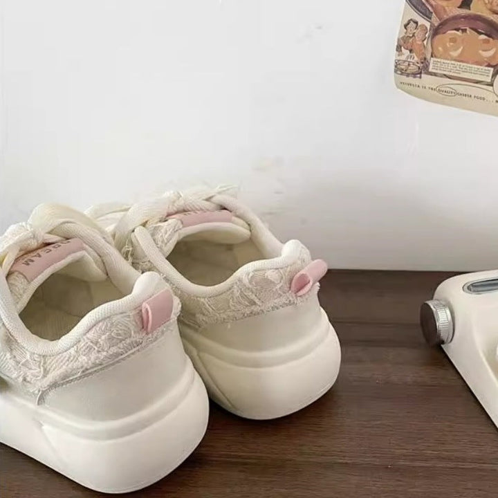 Damen Komfortable Sneaker mit modischen Details und softem Innenfutter Drune
