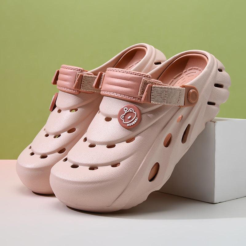 Femme Verstellbare Riemen Freizeit Clogs Drune