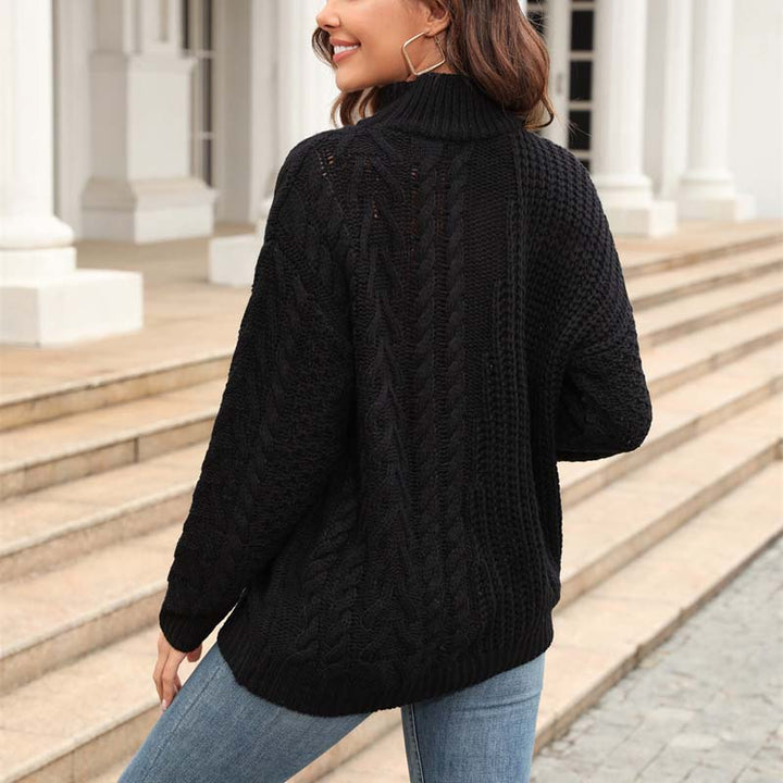 Drune | Kabellstrickpullover Acryl Bequem und Trendig