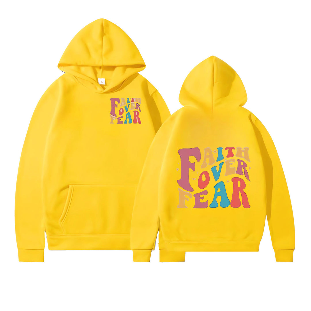 Damen Hoodie mit einzigartigem Grafikanzeige Drune