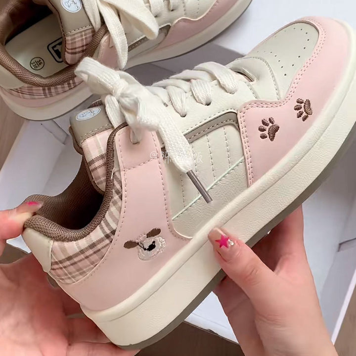 Damen Sneaker mit verspielten Tiermotiven und komfortablem Innenfutter Drune