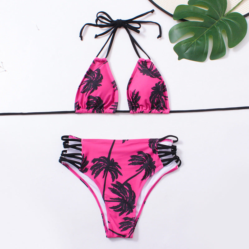 Damen Triangel-Bikini mit raffinierten Cut-Outs Drune