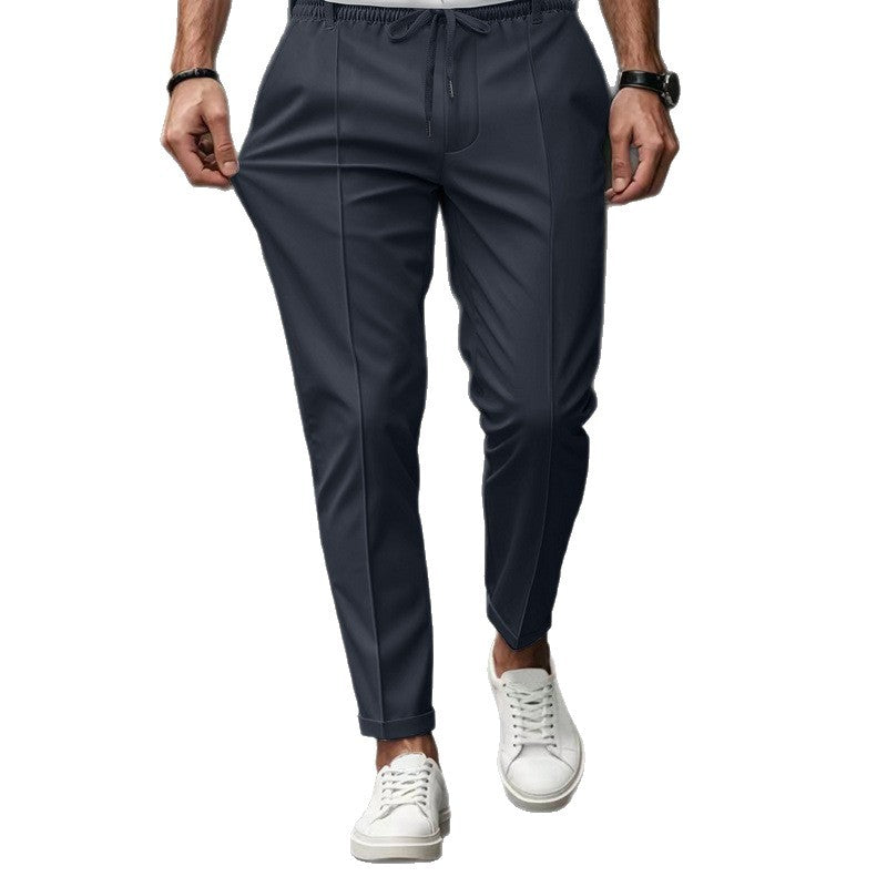 Herren modische Slim-Fit Jogginghose mit elastischem Bund und praktischen Seitentaschen Drune