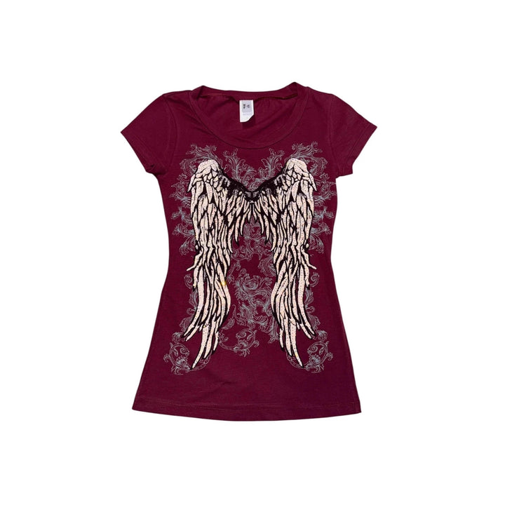 Damen T-Shirt mit Engelprint Drune